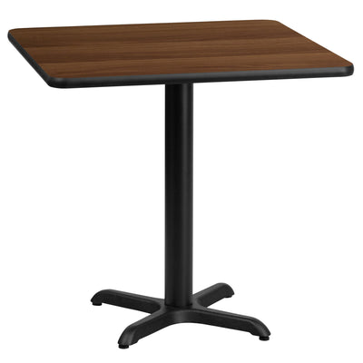 24'' Square Laminate Table Top with 22'' x 22'' Table Height Base - View 1