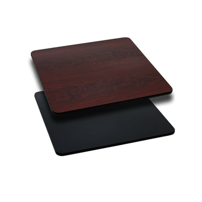 24'' Square Table Top with Reversible Laminate Top - View 1
