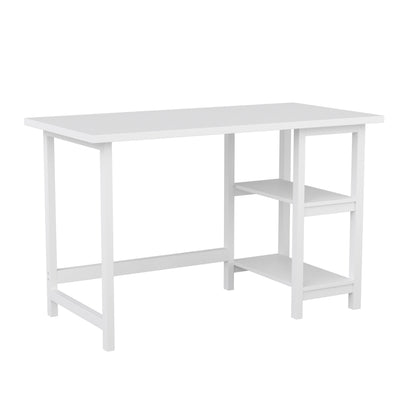 Beckett Home Office Trestle Desk with Shelves - View 1
