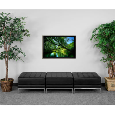 HERCULES Imagination Series LeatherSoft Three Seat Bench - View 2