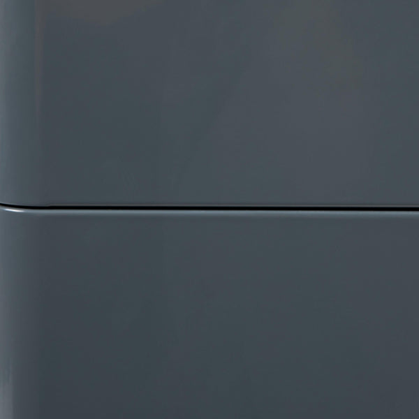 White and Red |#| Modern 3-Drawer Mobile Locking Filing Cabinet-White with Red Faceplate