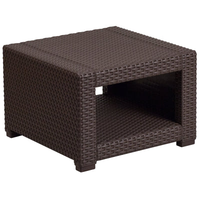 Rattan Patio End Tables