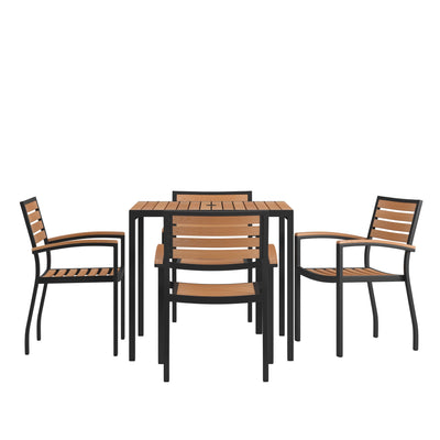 Metal/Poly Patio Table & Chair Sets