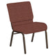 Ribbons Bronze Fabric |#| 