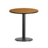 24'' Round Laminate Table Top with 18'' Round Table Height Base