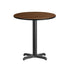 24'' Round Laminate Table Top with 22'' x 22'' Table Height Base