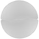 Grey |#| 2 Piece 47.5inch Circle Wave Flexible Grey Adjustable Activity Table Set
