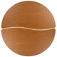 Oak |#| 2 Piece Mobile 60inch Circle Flexible Oak Adjustable Activity Table Set