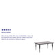 Gray |#| 30inchW x 72inchL Rectangular Grey Thermal Laminate Adjustable Activity Table