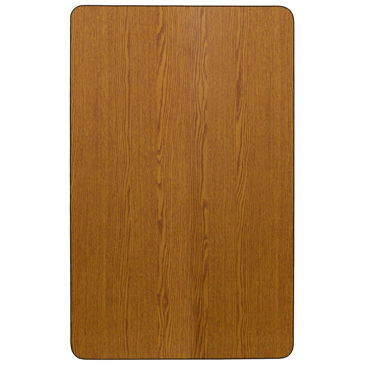 Oak |#| 30inchW x 72inchL Rectangular Oak Thermal Laminate Adjustable Activity Table
