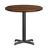 30'' Round Laminate Table Top with 22'' x 22'' Table Height Base