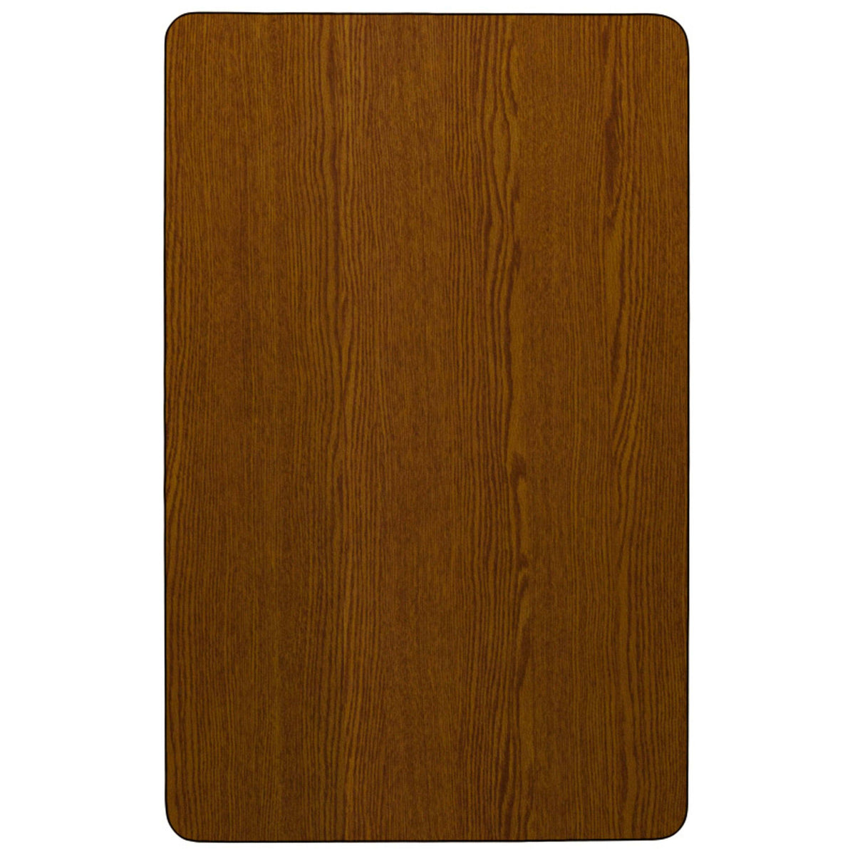Oak |#| 36inchW x 72inchL Rectangular Oak HP Laminate Activity Table - Height Adjustable Legs