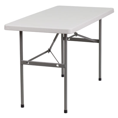 4-Foot Plastic Folding Table