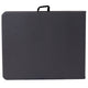 Dark Gray |#| 6-Foot Bi-Fold Dark Gray Plastic Folding Table with Carrying Handle