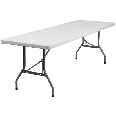 8-Foot Plastic Folding Table