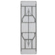 8-Foot Granite White Plastic Folding Table - Banquet / Event Folding Table