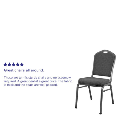 Advantage Premium Crown Back Banquet Chair - View 2