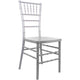 Silver |#| Silver Resin Chiavari Chair