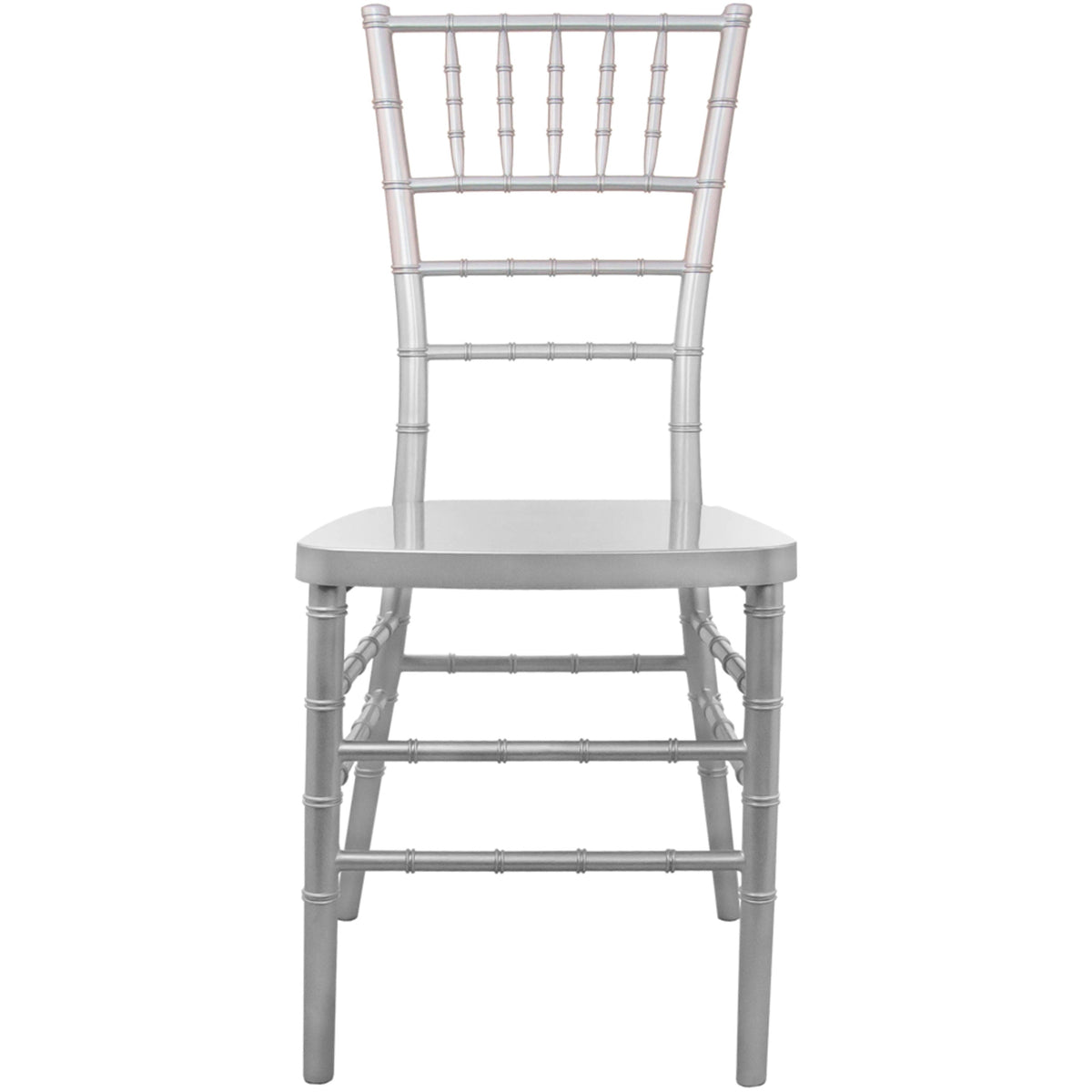 Silver |#| Silver Resin Chiavari Chair