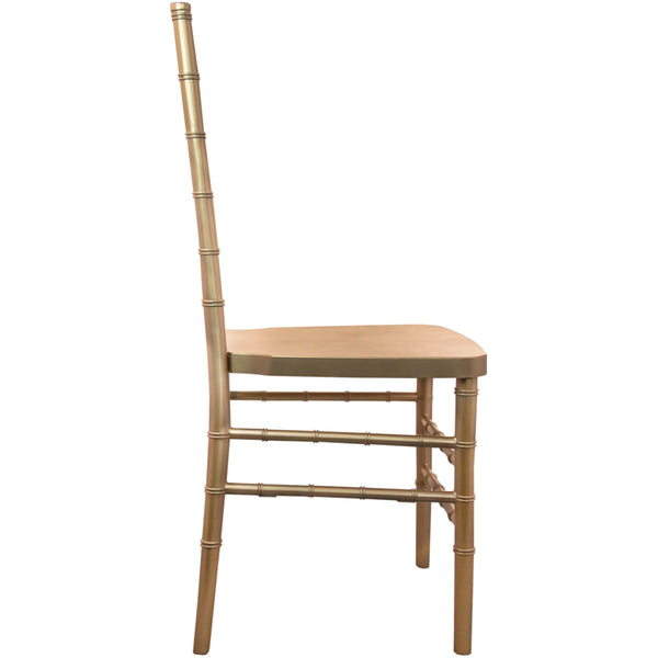 Gold |#| Gold Resin Chiavari Chair