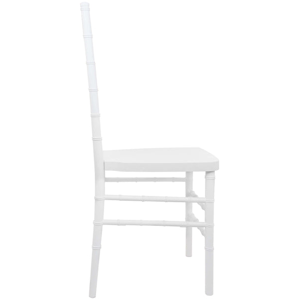 White |#| White Resin Chiavari Chair