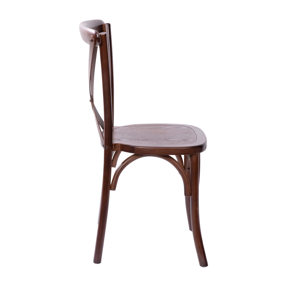 Walnut |#| Walnut X-Back Chair