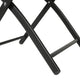 Red |#| 2 Pack Commercial Outdoor Flex Comfort Folding Chair with Metal Frame in Red