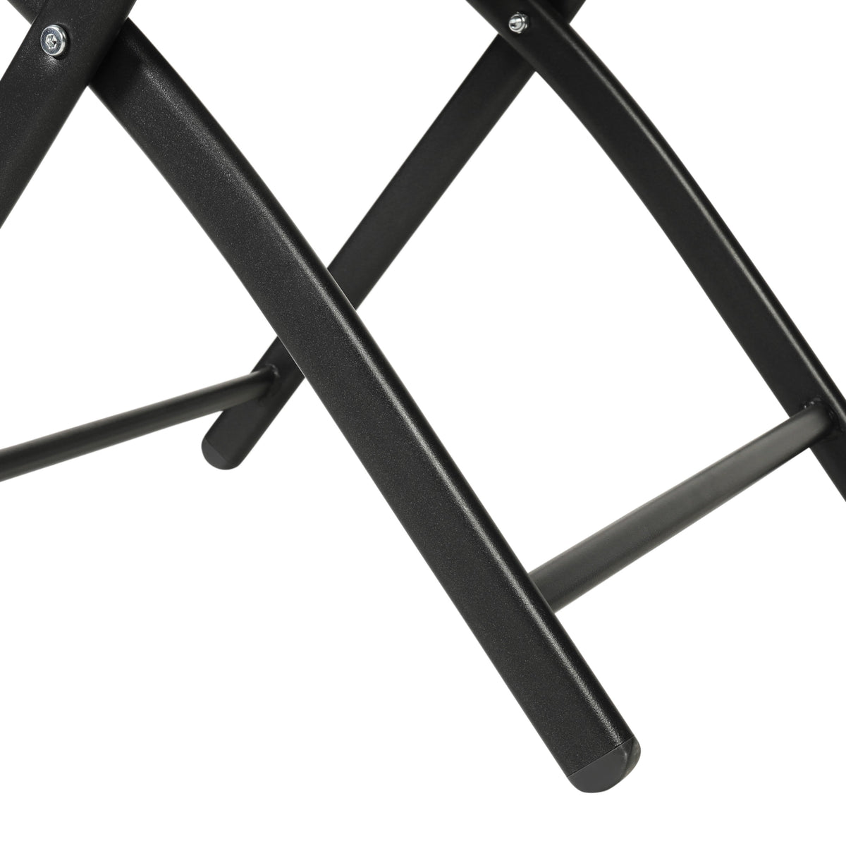 Red |#| 2 Pack Commercial Outdoor Flex Comfort Folding Chair with Metal Frame in Red