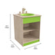 Wooden Commercial Grade Kid's Kitchen Sink with Storage