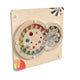 Commercial Grade STEAM Wall Wooden Turning Gears Accessory Board - Multicolor
