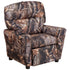 Contemporary Kids Recliner with Cup Holder