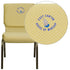 Embroidered HERCULES Series 18.5''W Stacking Church Chair