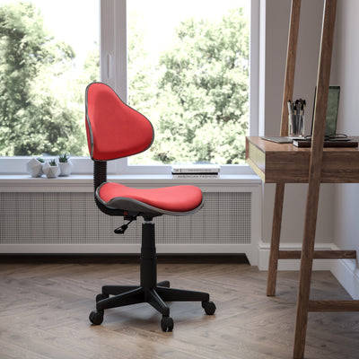 Fabric Swivel Ergonomic Task Office Chair - View 2