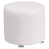 HERCULES Alon Series LeatherSoft 18'' Round Ottoman