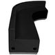 Black |#| 3 PC Black LeatherSoft Modular Reception Configuration w/Taut Back &Seat