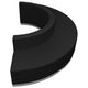 Black |#| 4 PC Black LeatherSoft Modular Reception Configuration w/Taut Back &Seat