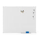 60" x 48" |#| 60x48 Aluminum Magnetic Dry Erase Board with Wall Mount, Marker Tray