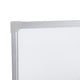 60" x 48" |#| 60x48 Aluminum Magnetic Dry Erase Board with Wall Mount, Marker Tray
