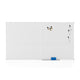 72" x 40" |#| 72x40 Aluminum Magnetic Dry Erase Board with Wall Mount, Marker Tray