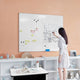 60" x 48" |#| 60x48 Aluminum Magnetic Dry Erase Board with Wall Mount, Marker Tray