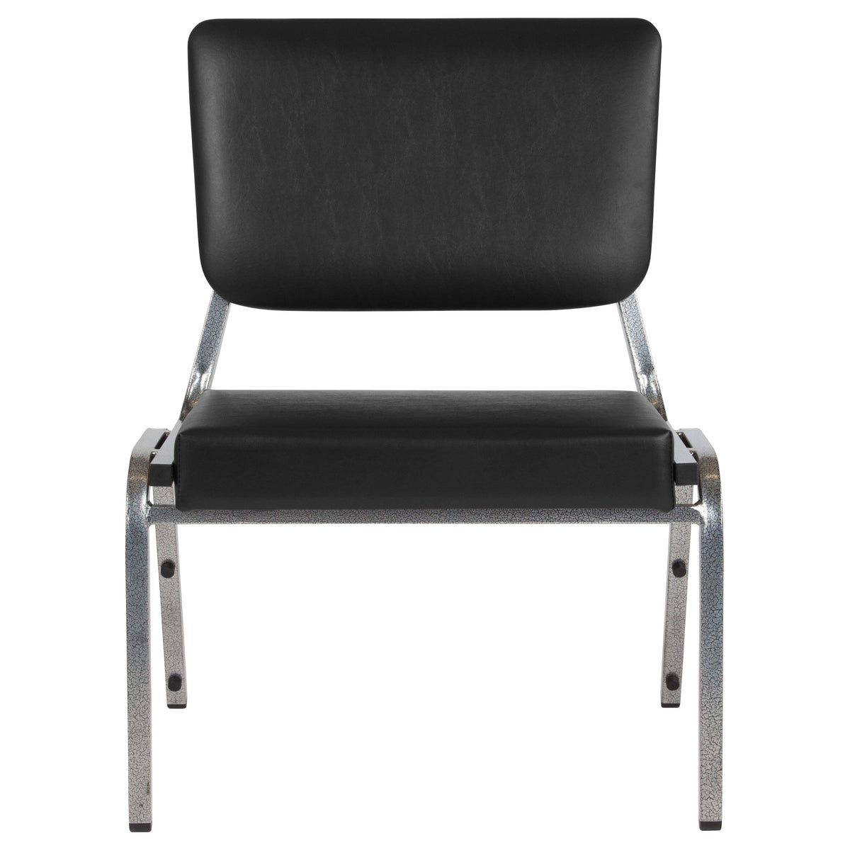 Black Vinyl |#| 1000 lb. Rated Black Antimicrobial Vinyl Bariatric Medical Reception Chair