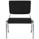 Black Fabric |#| 1000 lb. Rated Black Antimicrobial Fabric Bariatric Medical Reception Chair