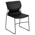 HERCULES Series 661 lb. Capacity Full Back Stack Chair with Powder Coated Frame