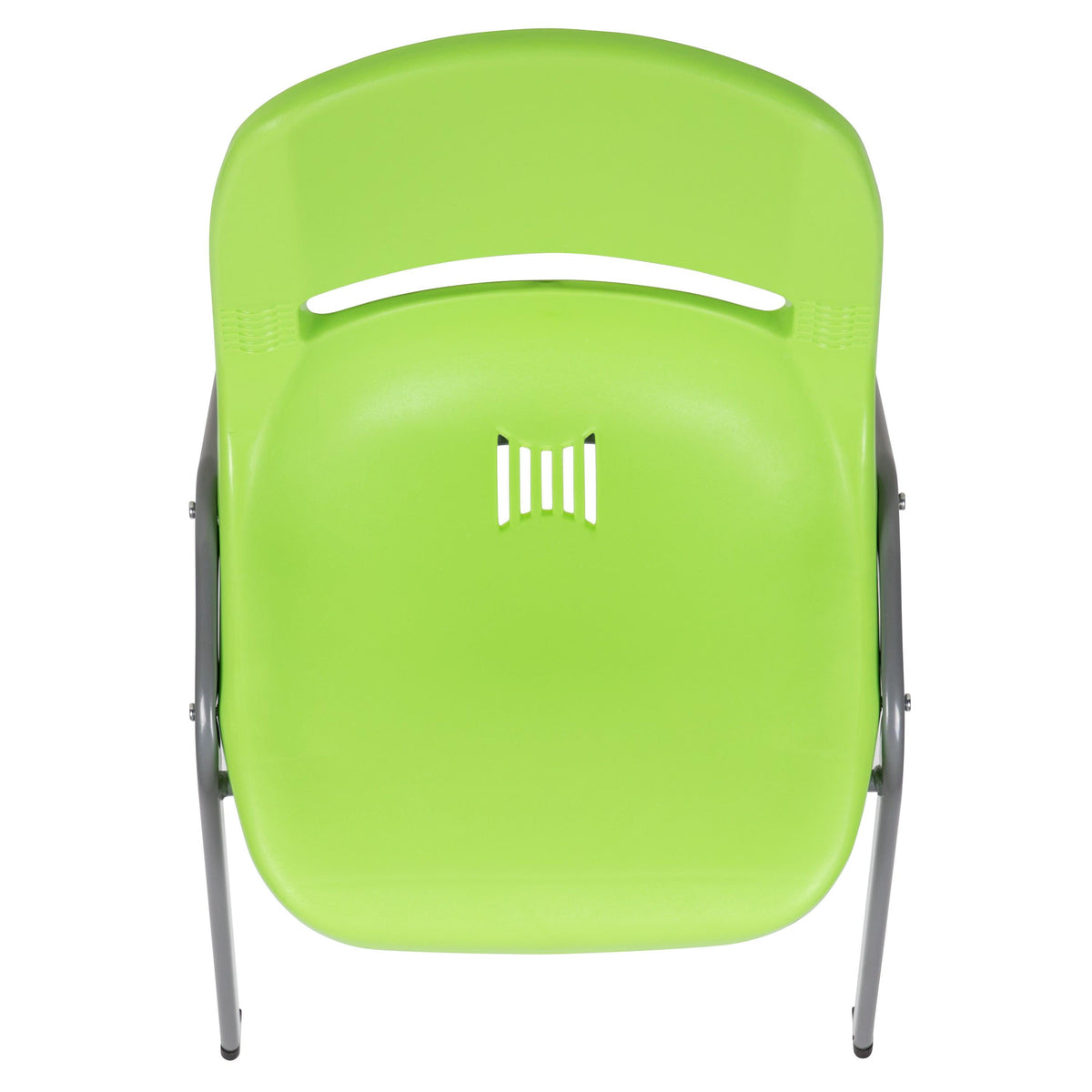 Green |#| Green Ergonomic Shell Student Stack Chair - Classroom Chair / Office Guest Chair