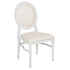 HERCULES Series 900 lb. Capacity King Louis Dining Side Chair