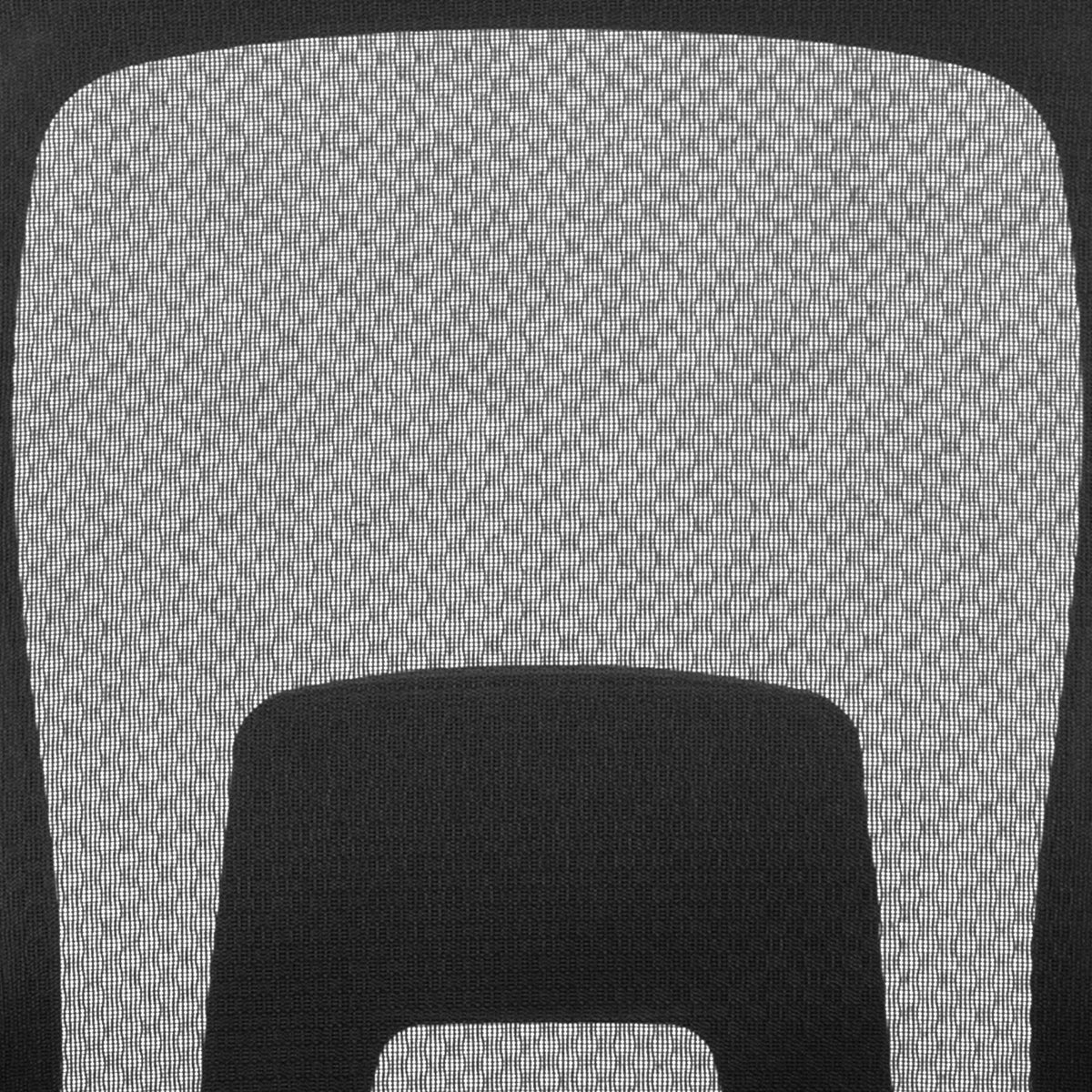 Black Fabric |#| Big & Tall 500 lb. Rated Black Mesh/Fabric Ergonomic Chair w/ Adjustable Lumbar