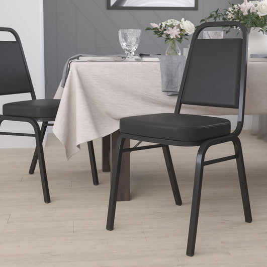 HERCULES Series Trapezoidal Back Stacking Banquet Chair with 2.5