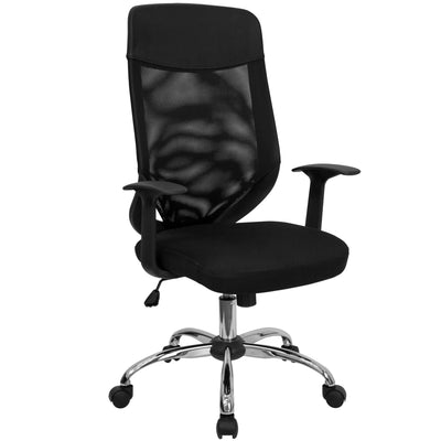 High Back Mesh Executive Swivel Office Chair with Arms