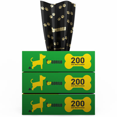 Kessler 3 Roll Set of 8 x 13 Unscented Premium Pet Waste Station Bags, 600 Extra Thick and Strong Leak Proof Dog Waste Bags - View 1