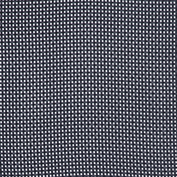 Black & White Textilene/Light Natural Frame |#| Indoor/Outdoor Commercial Glass Top Bistro Table in Black/White
